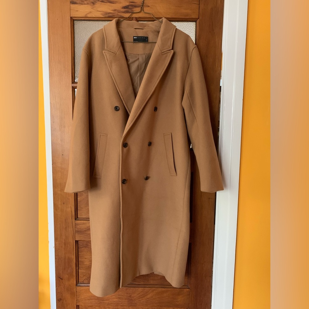Asos wool blend men’s coat size M